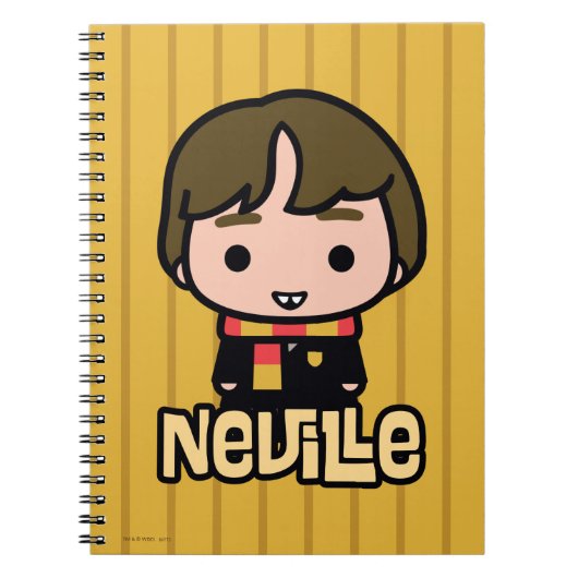 Neville Longbottom Cartoon-Charakter-Kunst Notizblock (Vorderseite)