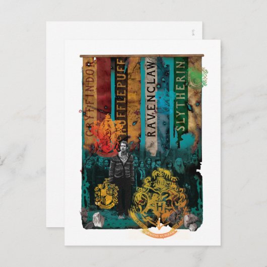 Neville Longbottom Collage 1 Postkarte (Vorne/Hinten)