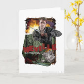 Neville Longbottom Collage 2 Karte (Gelbe Blume)