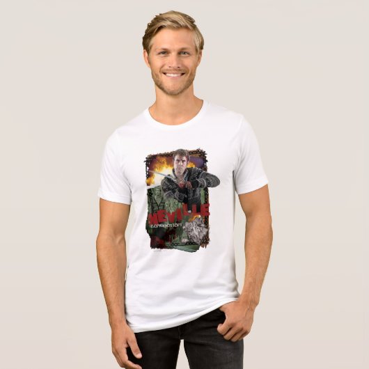 Neville Longbottom Collage 2 Tri-Blend Shirt (Vorderseite voll)