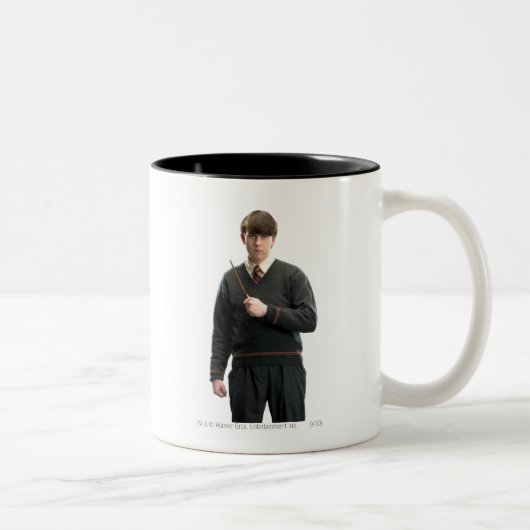 Neville Longbottom Crossed Arms Zweifarbige Tasse (Rechts)