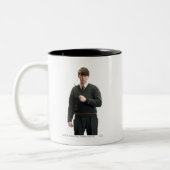 Neville Longbottom Crossed Arms Zweifarbige Tasse (Links)