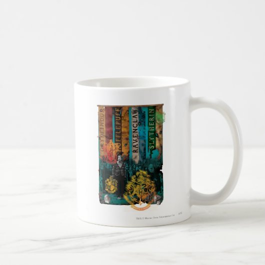 Neville Longbottom-Kollage 1 Kaffeetasse (Rechts)