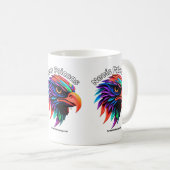 Nevis Falcons - CaribbeanHockeyLeague.com Kaffeetasse (VorderseiteRechts)