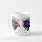 Nevis Falcons - CaribbeanHockeyLeague.com Kaffeetasse (Vorderseite Links)