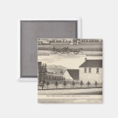 Nevis, Green Residences, Farms Magnet (Vorderseite/Rückseite)