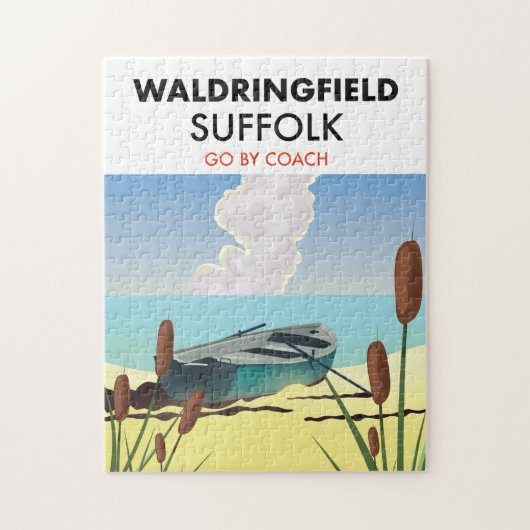 Nevis Holiday Poster. Jigsaw Puzzle (Vertikal)