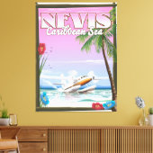 Nevis Holiday Poster. Leinwanddruck (Insitu (Wohnzimmer))