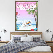 Nevis Holiday Poster. Leinwanddruck (Insitu (Schlafzimmer))