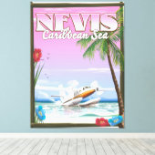 Nevis Holiday Poster. Leinwanddruck (Insitu (Holzboden))