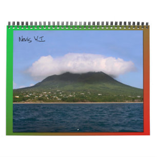 Nevis-Insel-Meer-Kalender Kalender