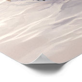 Nevis Range Schottland Skigebiet Reiseplakat Poster (Ecke)