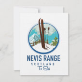 Nevis Range scotland Ski Logo (Vorderseite)