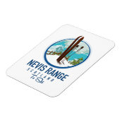 Nevis Range scotland Ski Logo Magnet (Linke Seite)