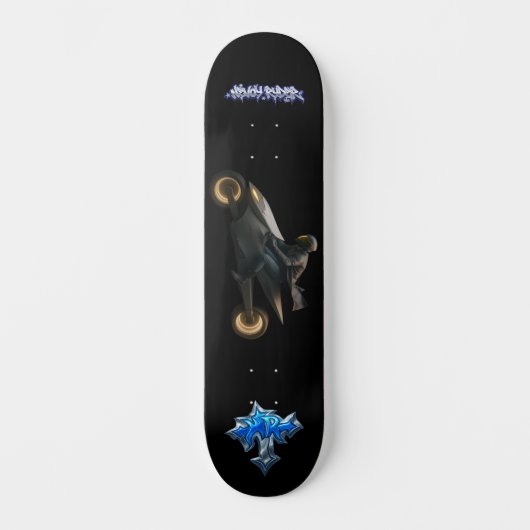 Nevoy Ryder Blaze 8" Skateboard Deck (Vorderseite)