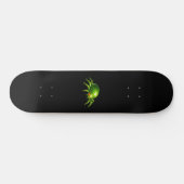 Nevoy Ryder Green Mite Logo Skateboard (Horizontal)