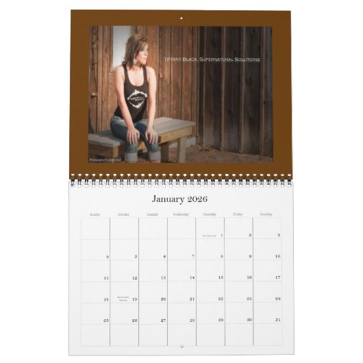 *NEW* 2013 Damen des Paranormal Kalenders Kalender (Jan 2026)