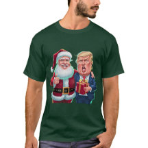 NEW 2024 Weihnachten - Trump und Santa Celebrating