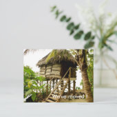 New Address Ankündigungspostkarte (Stehend Vorderseite)