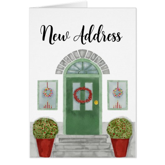 New Address Christmas Zuhause (Vorne)