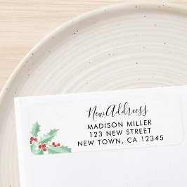 New Address Holly Return Address