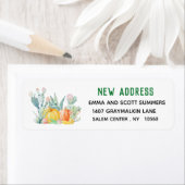 New Address Moving Announcement Holiday Cactus (Insitu)