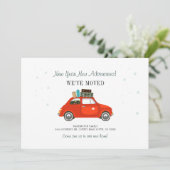 New Adventures Simple Change of Address Moving Ankündigung (Stehend Vorderseite)