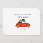 New Adventures Simple Change of Address Moving Ankündigung (Vorne/Hinten)