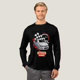 "New Age Alert – Rennwagen-T-Shirt" Tri-Blend Shirt