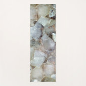 New Age Elegant White Quartz (beidseitig) Yogamatte (Vorderseite)
