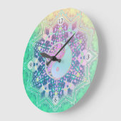 New Age Feng Shui Wohngestaltung Wall Clock Große Wanduhr (Winkel)