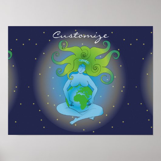 New Age Gaia Goddess Thunder_Cove Poster (Vorne)