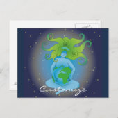 New Age Gaia Goddess Thunder_Cove Postkarte (Vorne/Hinten)