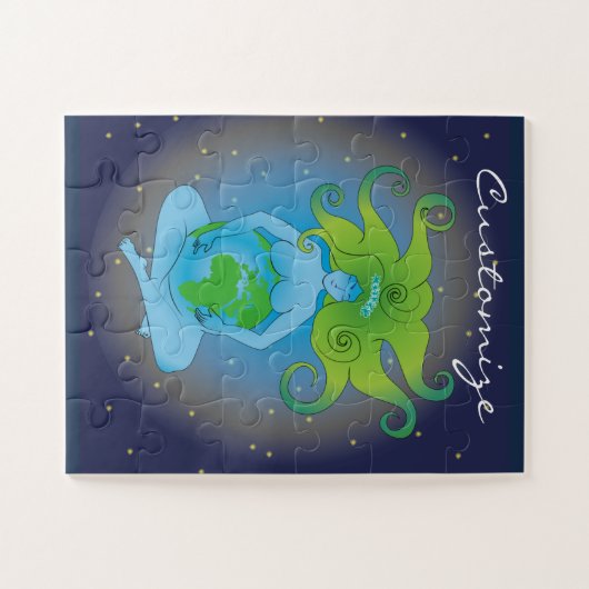 New Age Gaia Goddess Thunder_Cove Puzzle (Horizontal)
