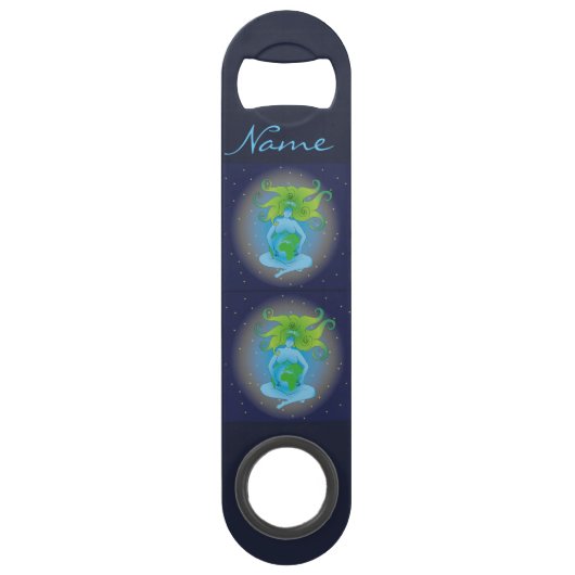 New Age Gaia Goddess Thunder_Cove Speed Flaschenöffner (Rückseite)