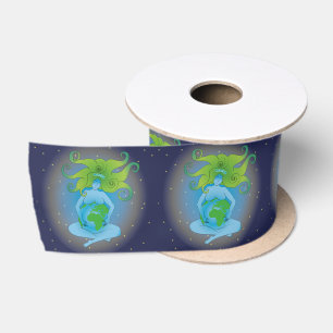 New Age Gaia Göttin Thunder_Cove Satinband