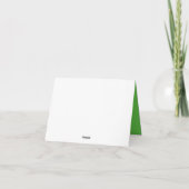 New Age Mehendi Style Kiwi Toned Mandala Karte (Rückseite)