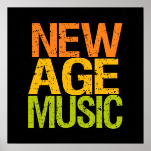 New Age Music Poster