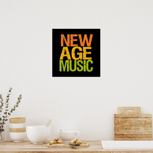 New Age Music Poster (Küche)
