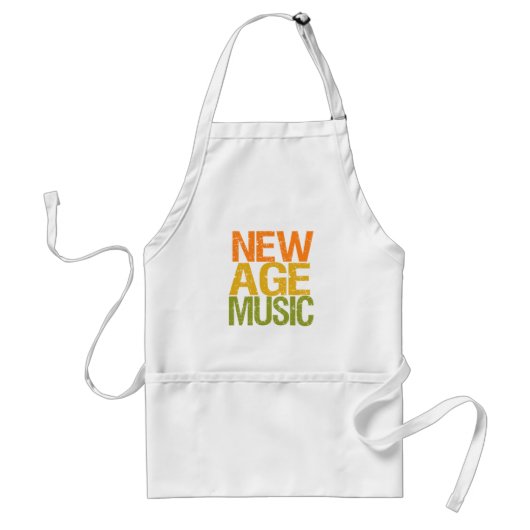 New Age Music Schürze - wählen Sie Stil & Farbe (Vorne)
