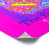 New Age Pink Mandala Poster 1 (Ecke)