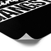 New Age Sritual Srituality Yoga Gangster Enlighten Poster (Ecke)