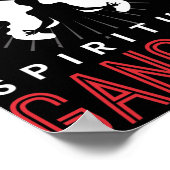 New Age Sritual Srituality Yoga Gangster Enlighten Poster (Ecke)