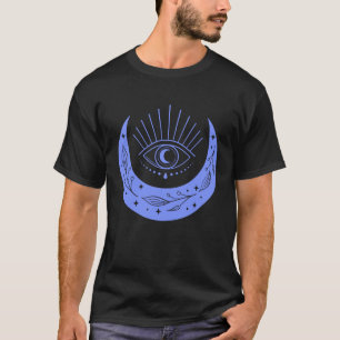 New Age Third Eye Moon Witchy Reiki Yoga Hexe Lig T-Shirt