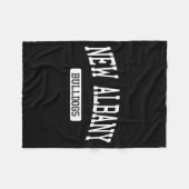 New Albany High School Hs New Albany In Varsity Sr Fleecedecke (Vorderseite (Horizontal))