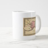 New America Map von Mitchell Jumbo-Tasse (Vorderseite Rechts)