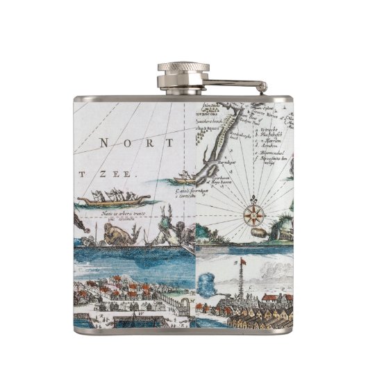 NEW AMSTERDAM, 1673 FLACHMANN (Rückseite)