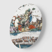 NEW AMSTERDAM, 1673 GROßE WANDUHR (Winkel)