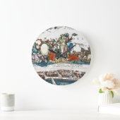 NEW AMSTERDAM, 1673 GROßE WANDUHR (Zuhause)