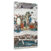 NEW AMSTERDAM, 1673 KLEMMBRETT (Rechts)